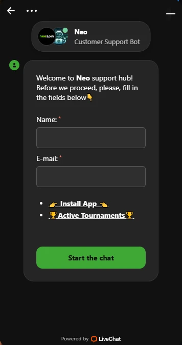 Kundensupport & User Experience